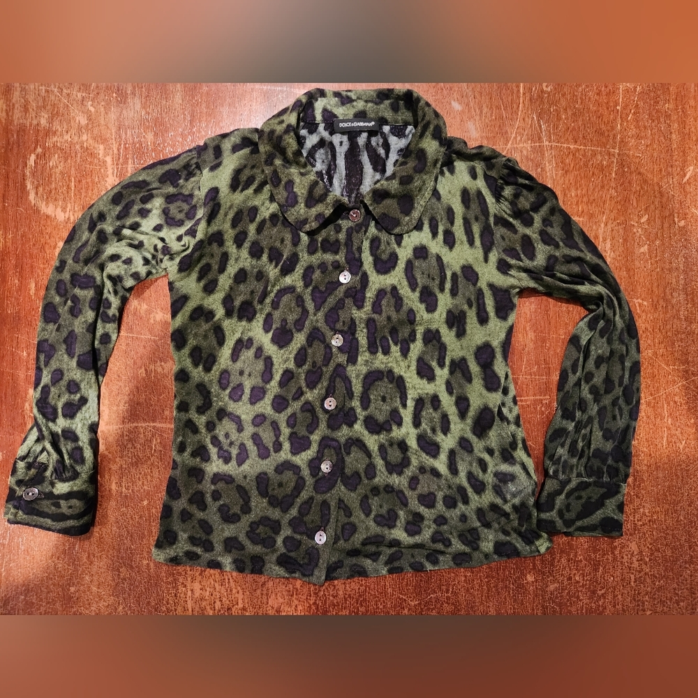 Dolce Gabbana Girls Size 3 Green